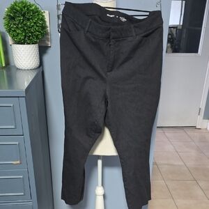 Old Navy Women's Dark Gray Ankle Jeans